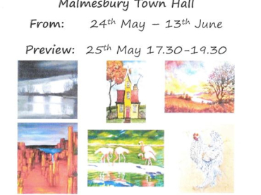 Little Somerford Art Group - John Bowen Gallery , Malmesbury Town Hall